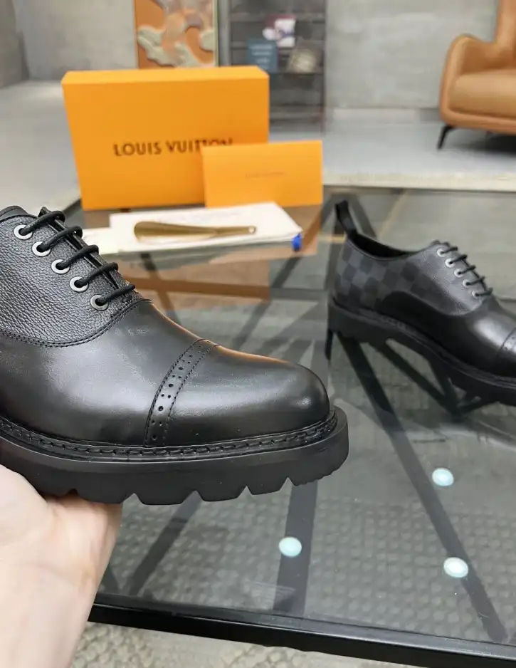 hype LV Leather Shoes