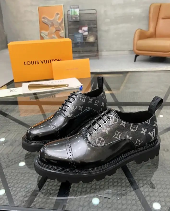 hype LV Leather Shoes