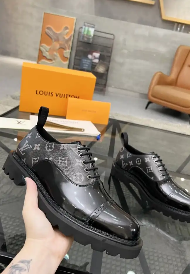 hype LV Leather Shoes