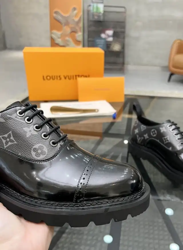 hype LV Leather Shoes