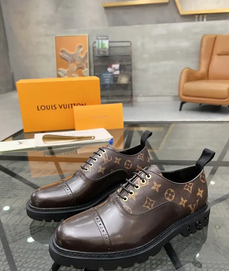 hype LV Leather Shoes