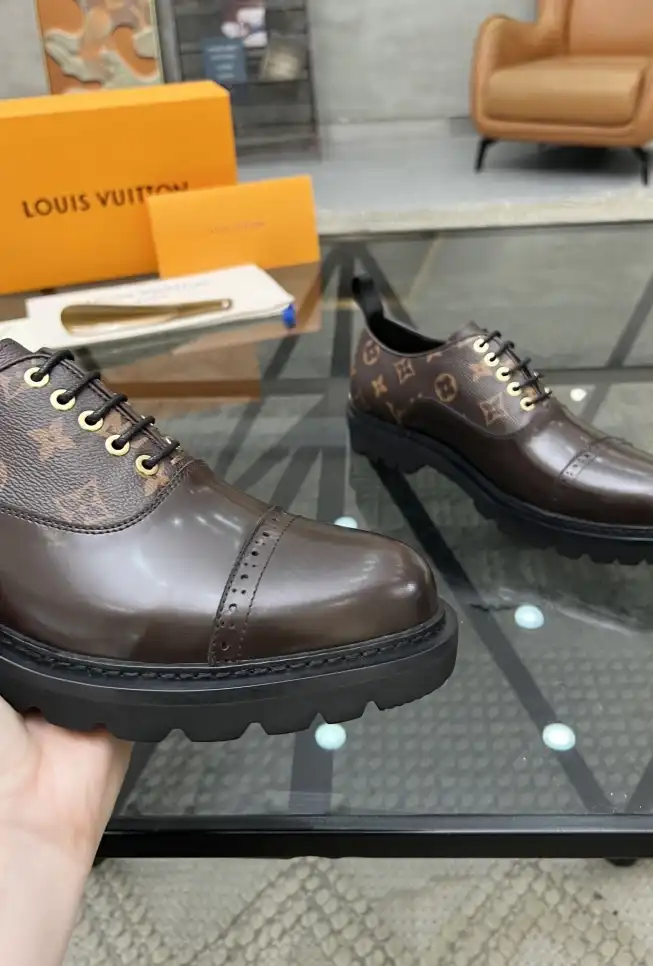 hype LV Leather Shoes