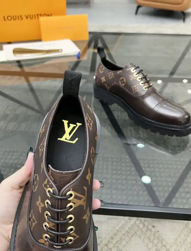 hype LV Leather Shoes