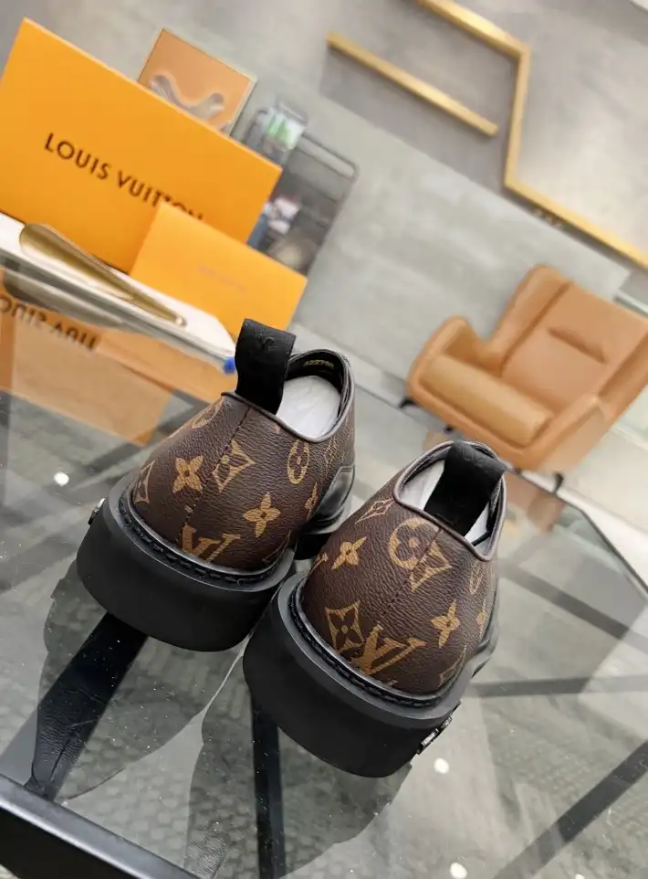 hype LV Leather Shoes