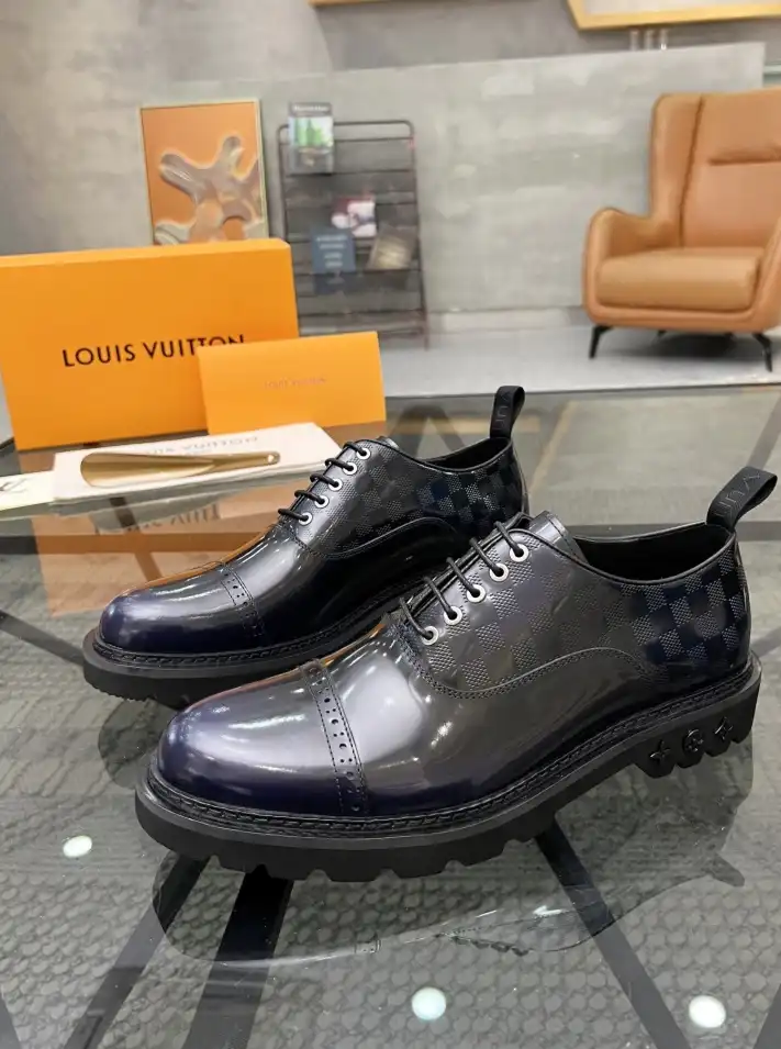 hype LV Leather Shoes