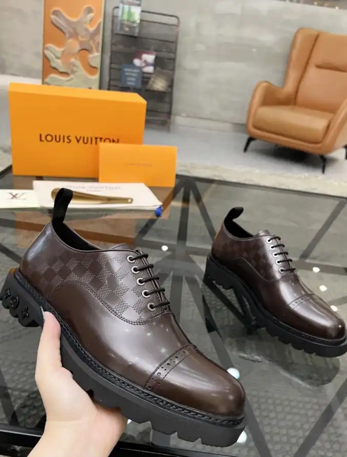 hype LV Leather Shoes