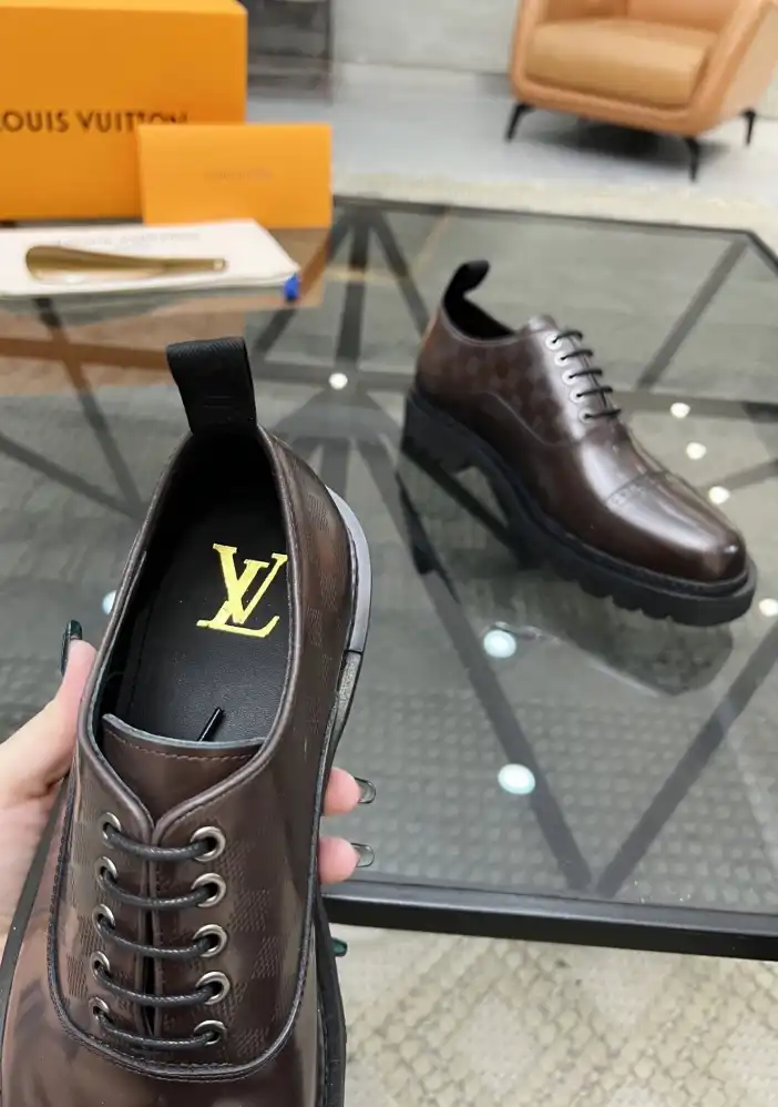 hype LV Leather Shoes