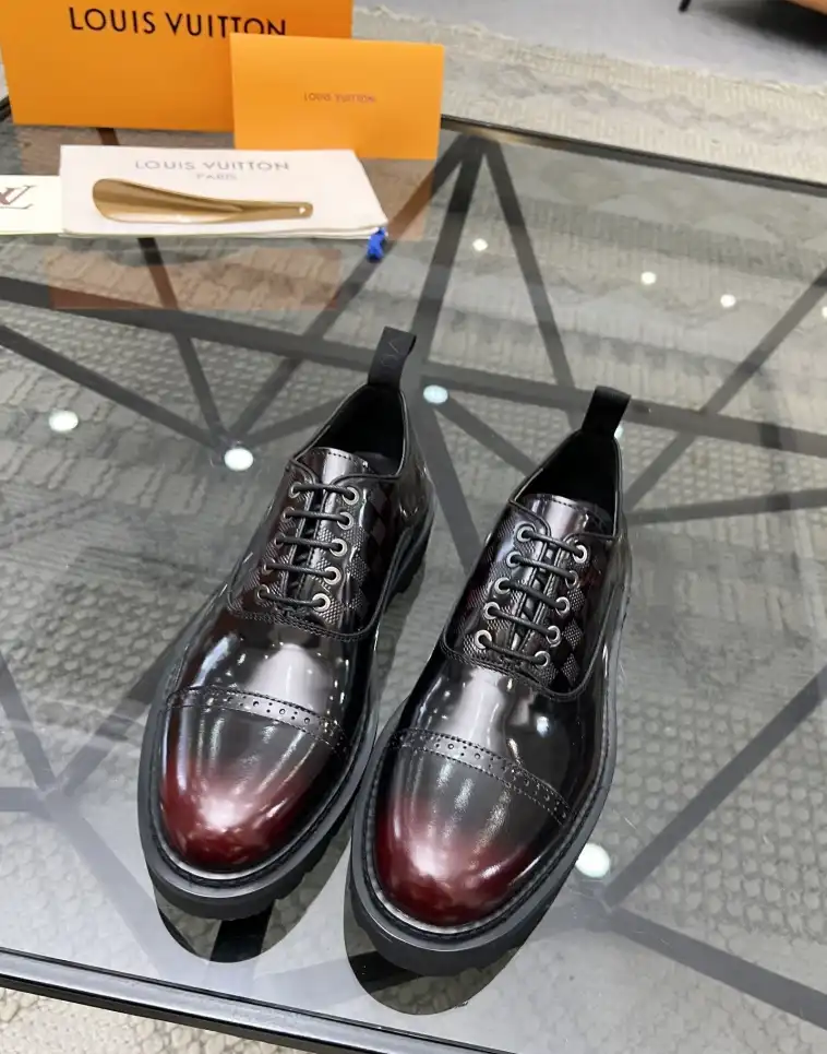 hype LV Leather Shoes