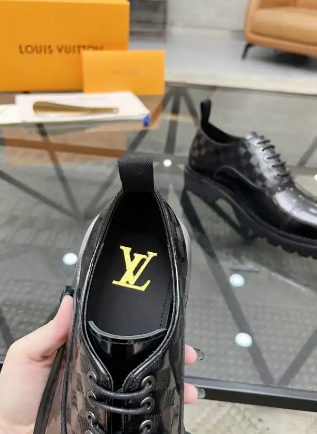 hype LV Leather Shoes