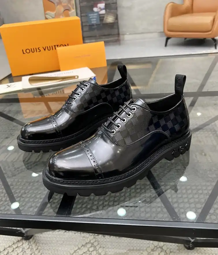 hype LV Leather Shoes