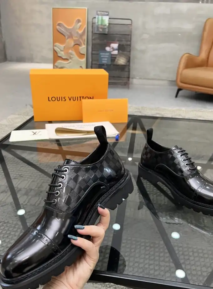 hype LV Leather Shoes