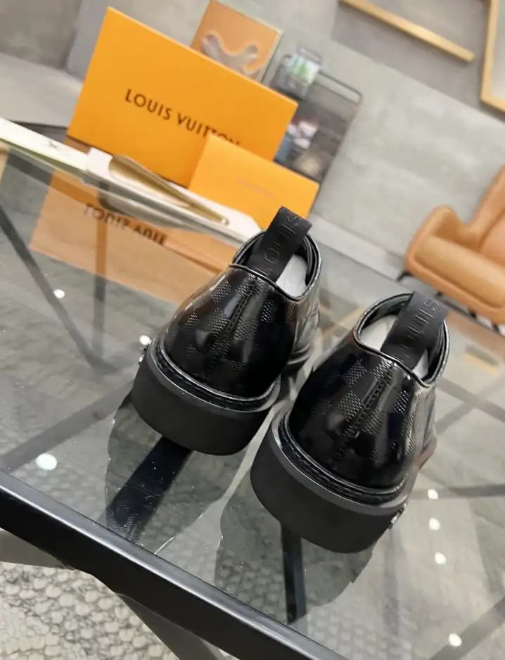 hype LV Leather Shoes