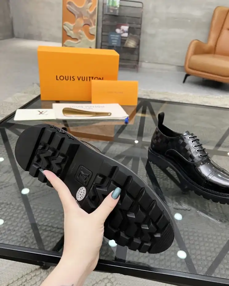 hype LV Leather Shoes