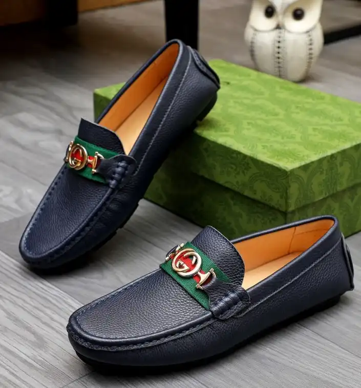 hype Gucci Leather Shoes