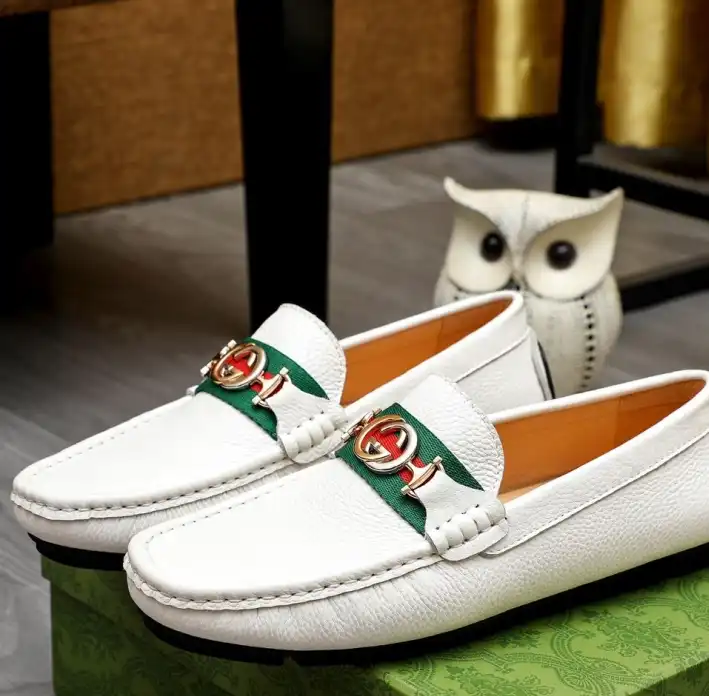 hype Gucci Leather Shoes