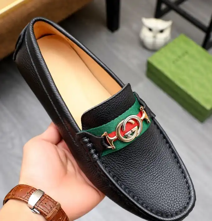 hype Gucci Leather Shoes