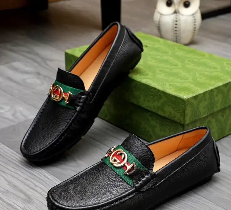 hype Gucci Leather Shoes