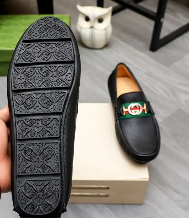 hype Gucci Leather Shoes