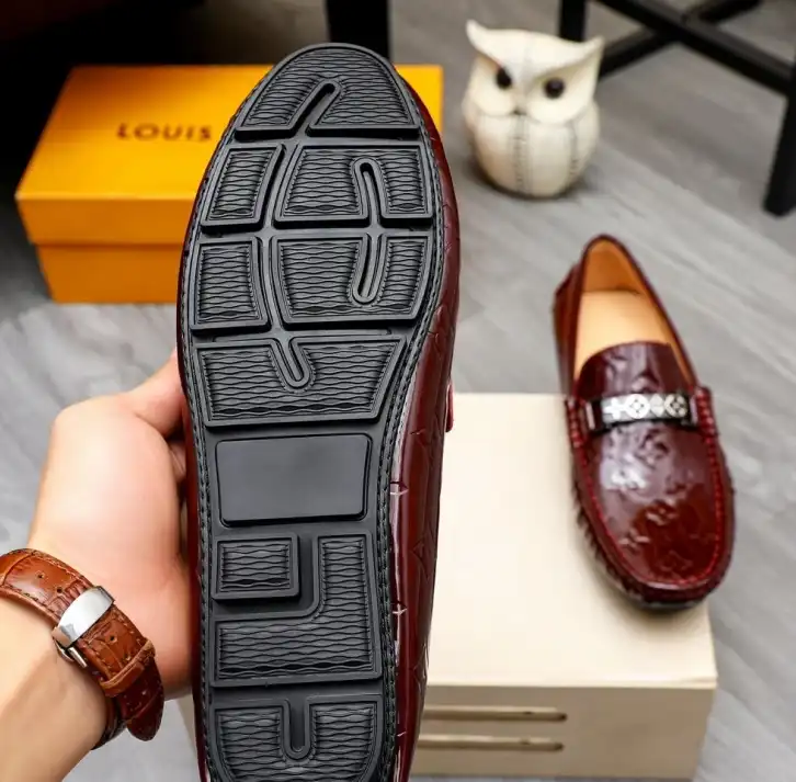 hype LV Leather Shoes