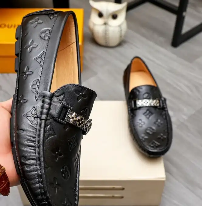 hype LV Leather Shoes