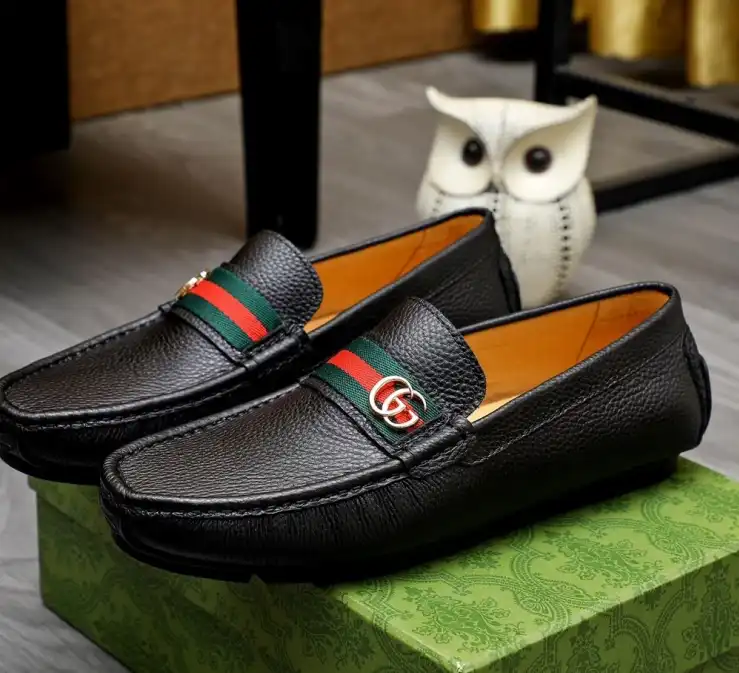 hype Gucci Leather Shoes