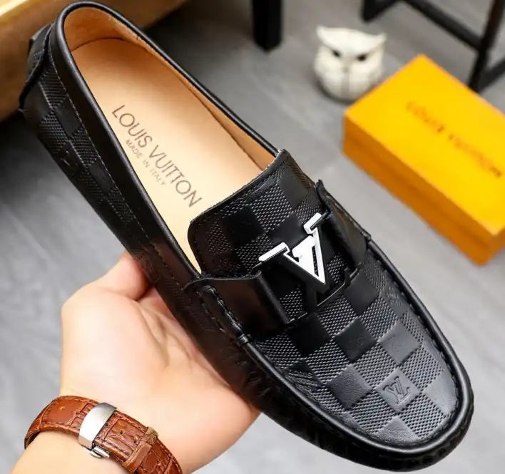 hype LV Leather Shoes