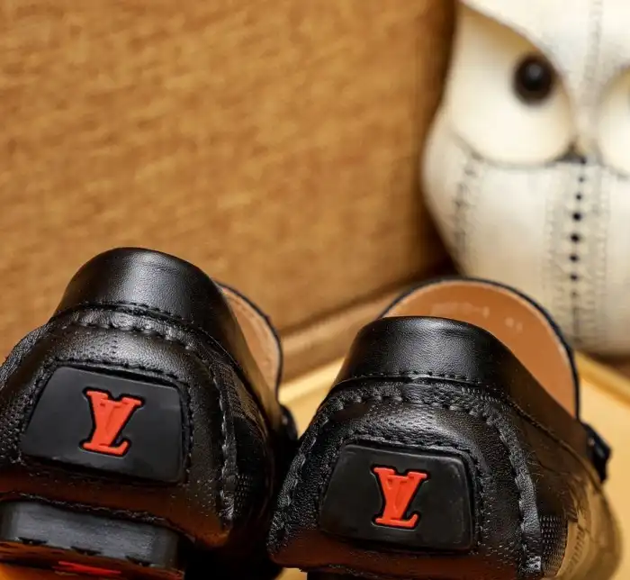 hype LV Leather Shoes