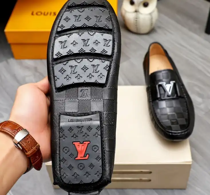 hype LV Leather Shoes