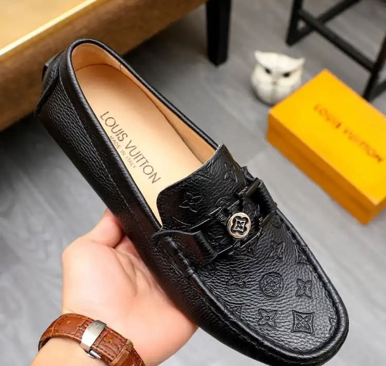 hype LV Leather Shoes