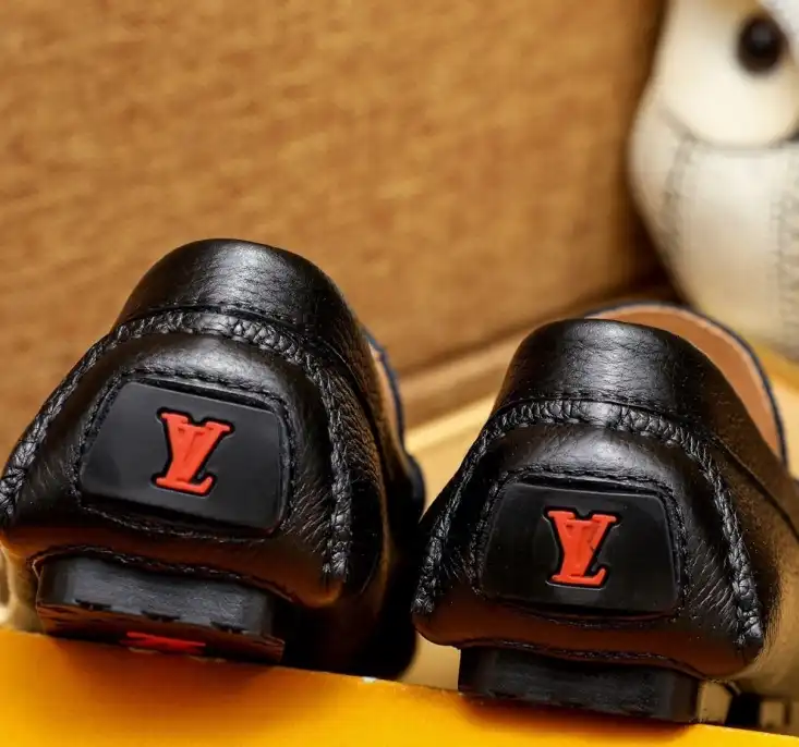 hype LV Leather Shoes