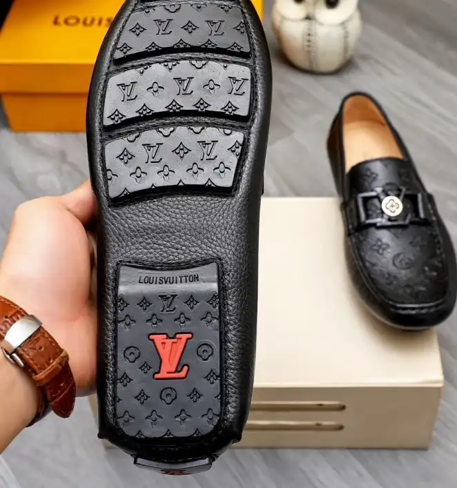 hype LV Leather Shoes