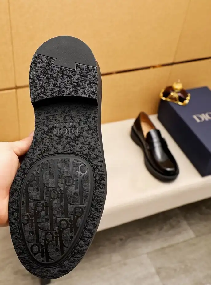 hype Christian Dior Leather Shoes