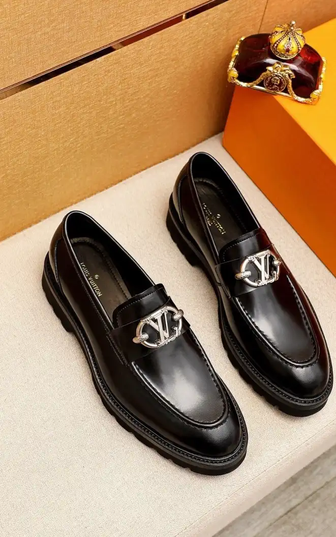 hype LV Leather Shoes