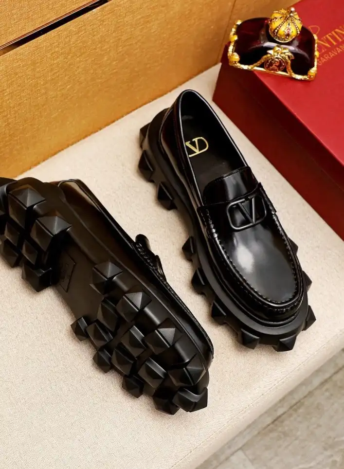 hype Valentino Leather Shoes