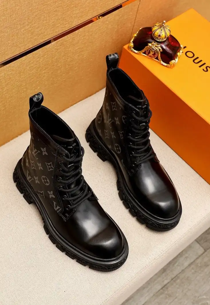 hype LV Leather Shoes