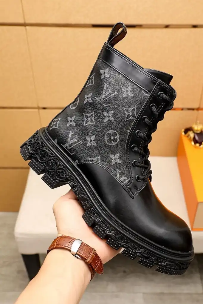 hype LV Leather Shoes