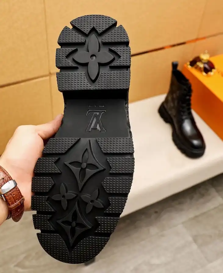 hype LV Leather Shoes