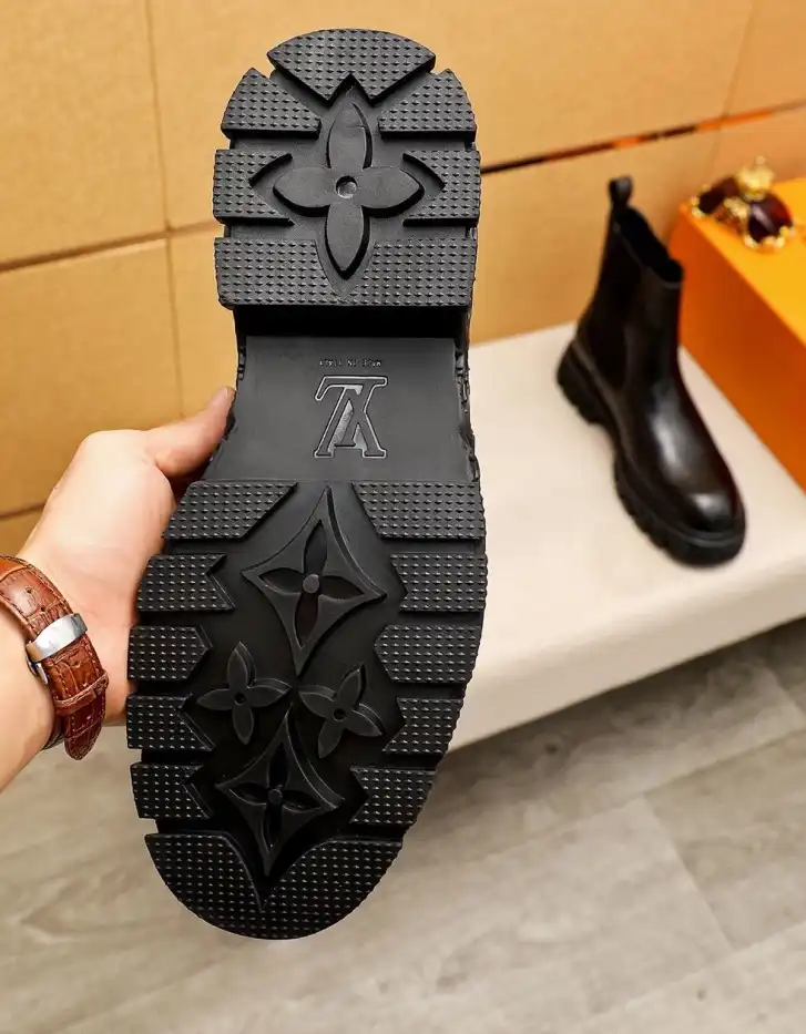 hype LV Leather Shoes