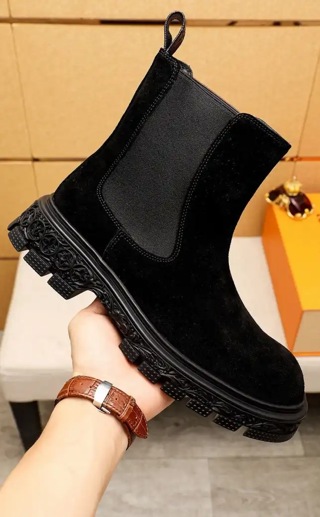 hype LV Leather Shoes