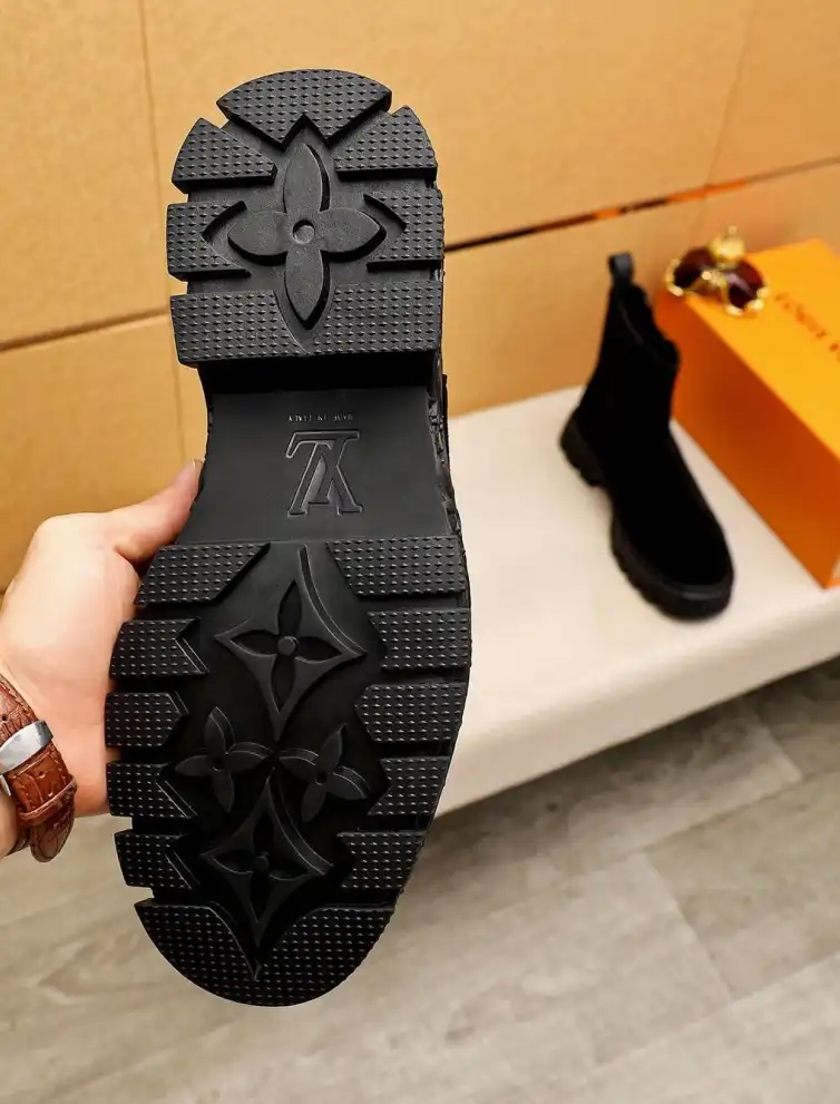 hype LV Leather Shoes