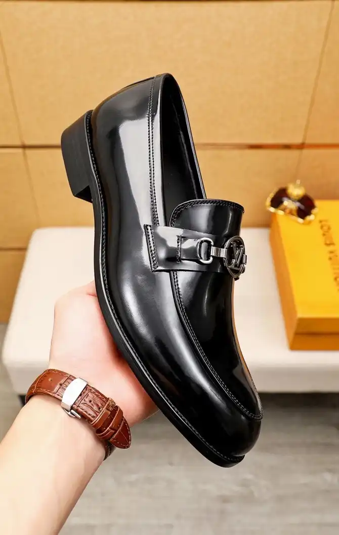 hype LV Leather Shoes