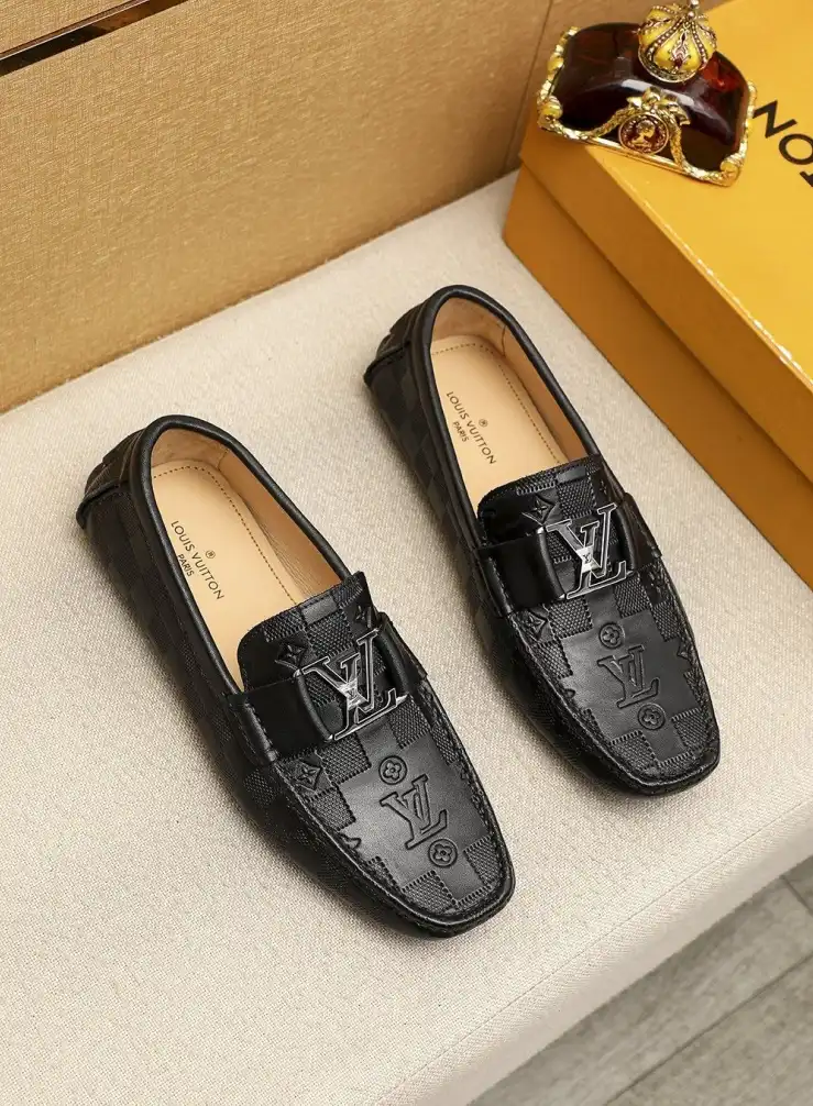 hype LV Leather Shoes