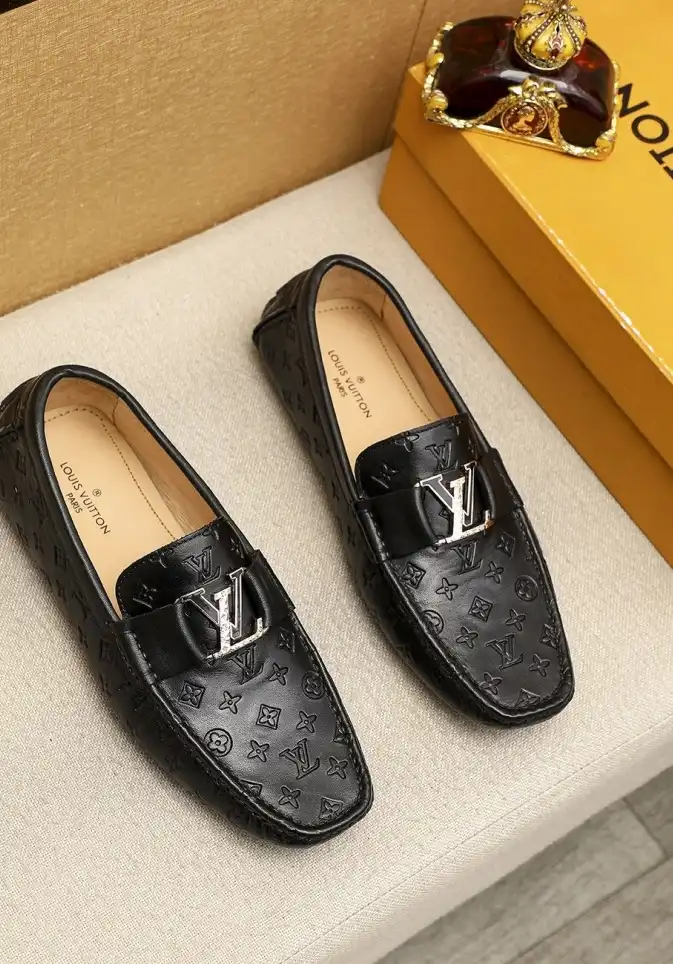 hype LV Leather Shoes