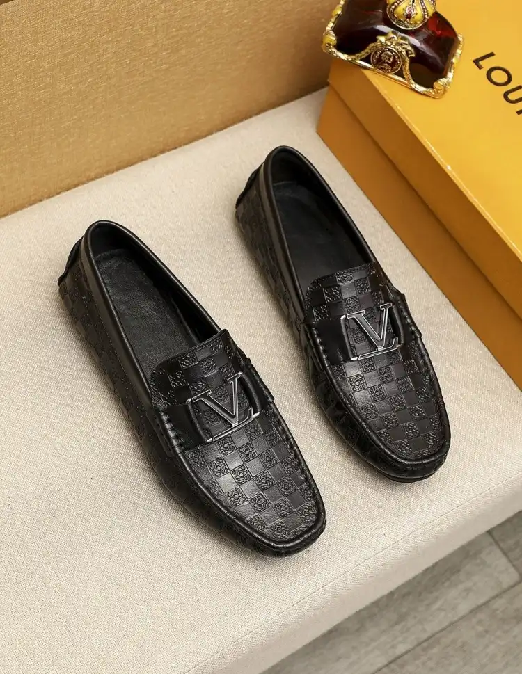 hype LV Leather Shoes