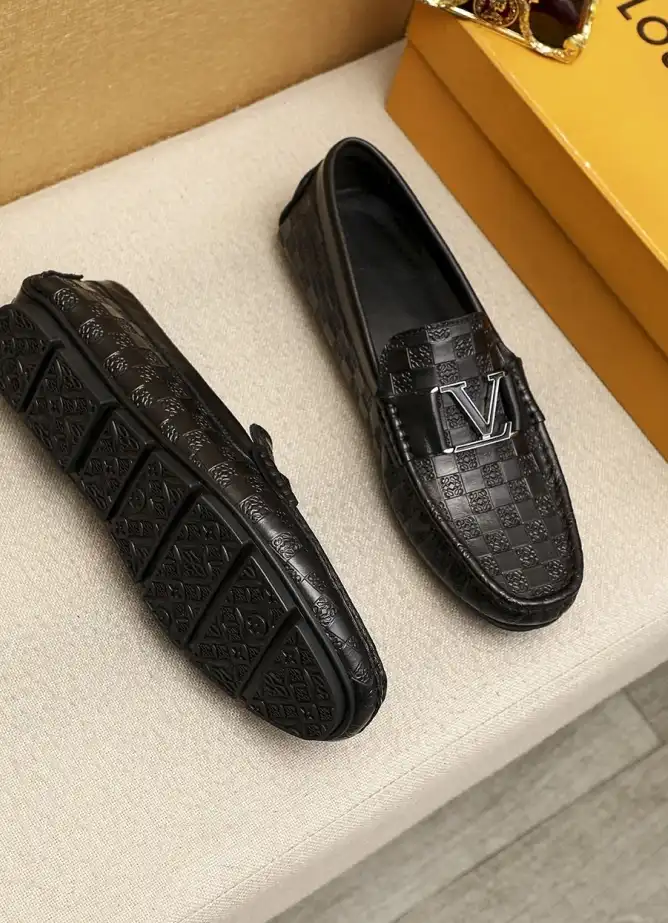 hype LV Leather Shoes