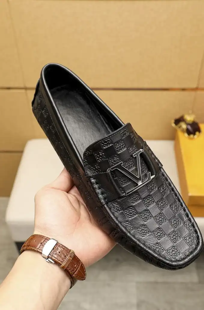 hype LV Leather Shoes