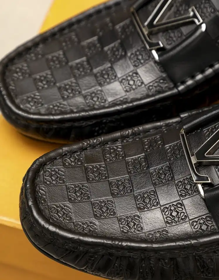 hype LV Leather Shoes