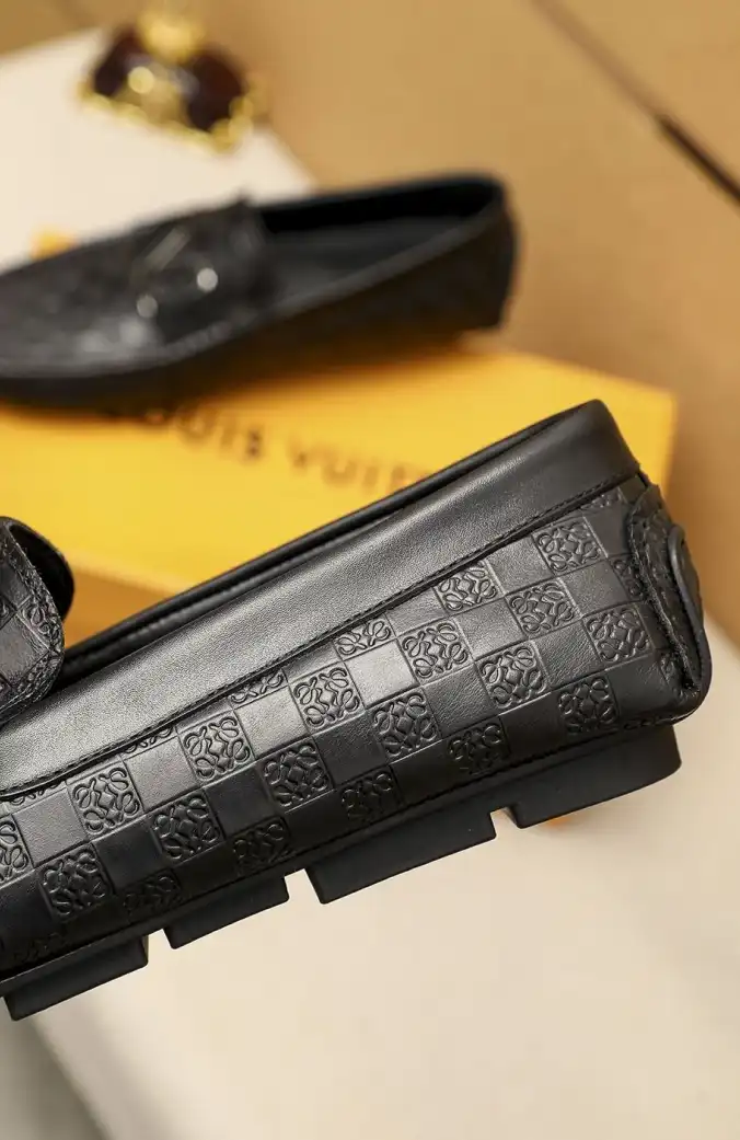 hype LV Leather Shoes