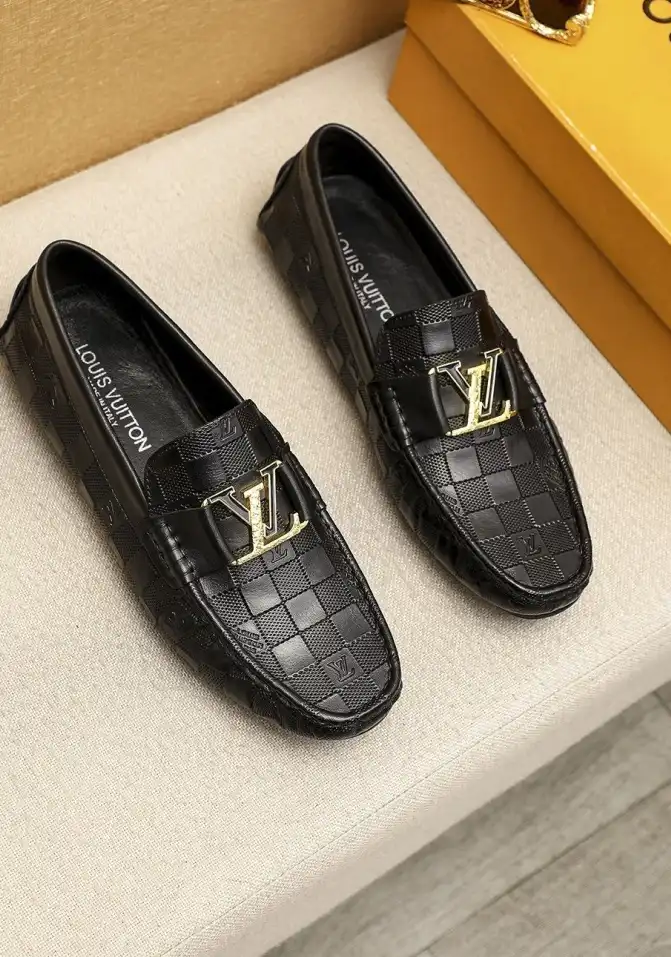 hype LV Leather Shoes