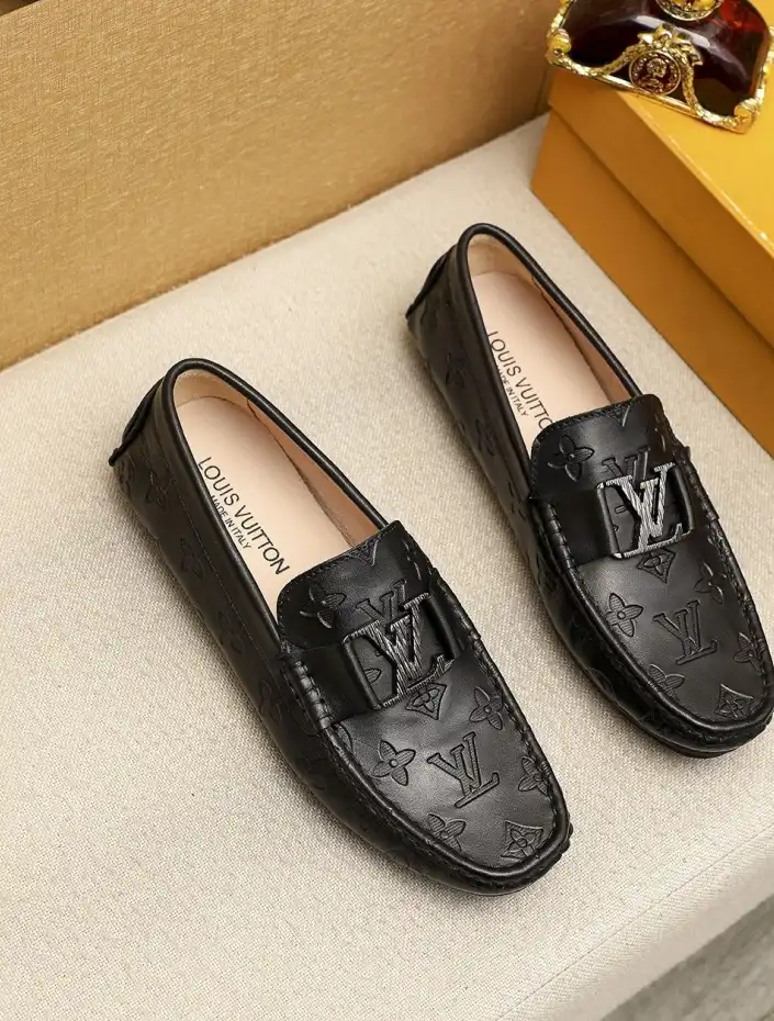 hype LV Leather Shoes